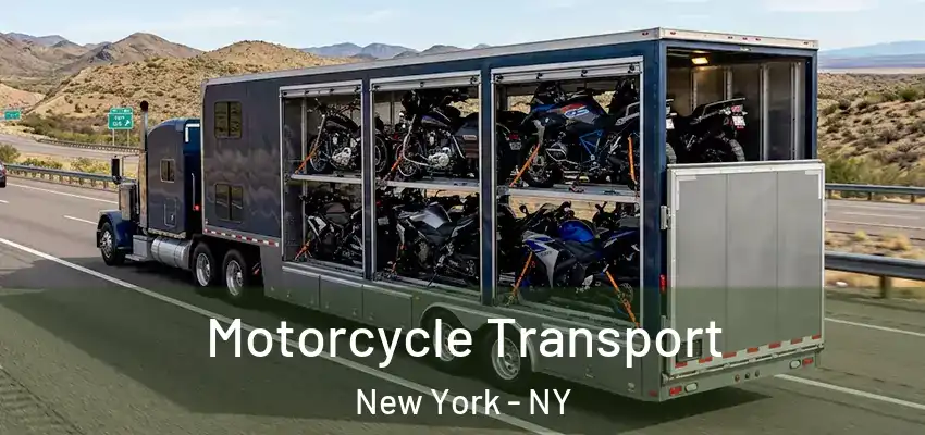  Motorcycle Transport New York - NY