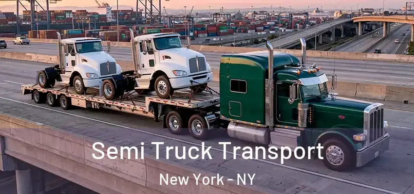 Semi Truck Transport New York - NY
